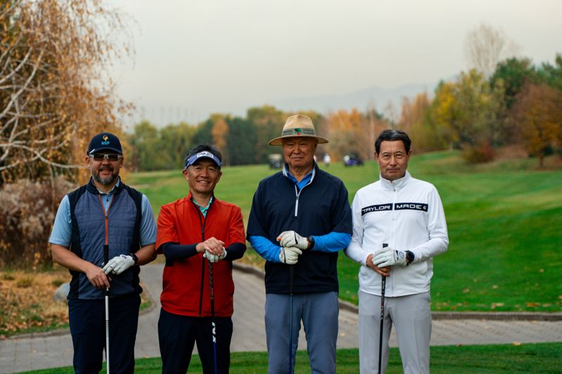 Участники гольф-турнира Audi Quattro Cup 2025