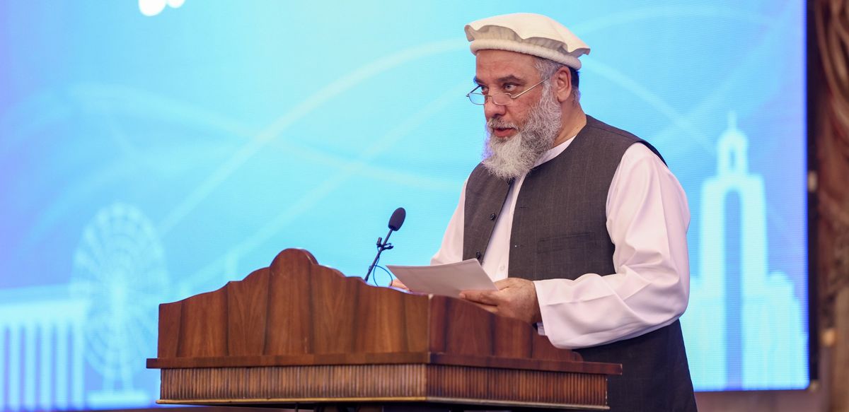 Министр торговли и промышленности Афганистана Нуриддин Азизи пригласил казахстанских инвесторов реализовывать проекты в сферах сельского хозяйства, энергетики, транспорта, горнодобывающей промышленности и строительства министр торговли и промышленности Афганистана Нуриддин Азизи , Астана, октябрь 2025