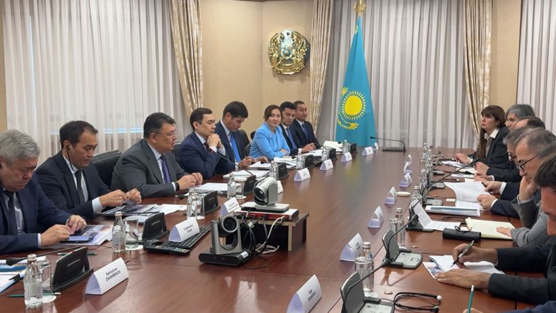 Встреча вице-премьера Бозумбаева с представителями Всемирного банка 