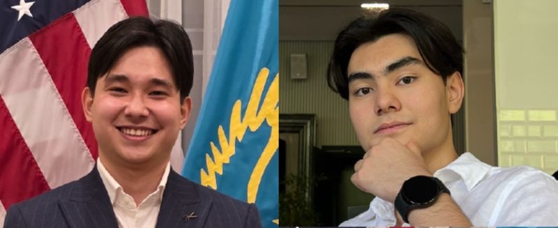 Основатели приложения Aleem Асылжан Алтай и Алидар Кучуков 