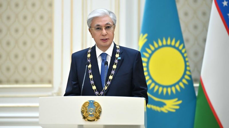 Касым-Жомарт Токаев с государственным визитом в Узбекистане