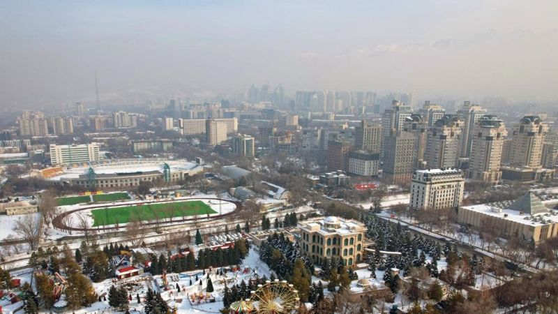 Смог над Алматы, климат, загрязнение воздуха