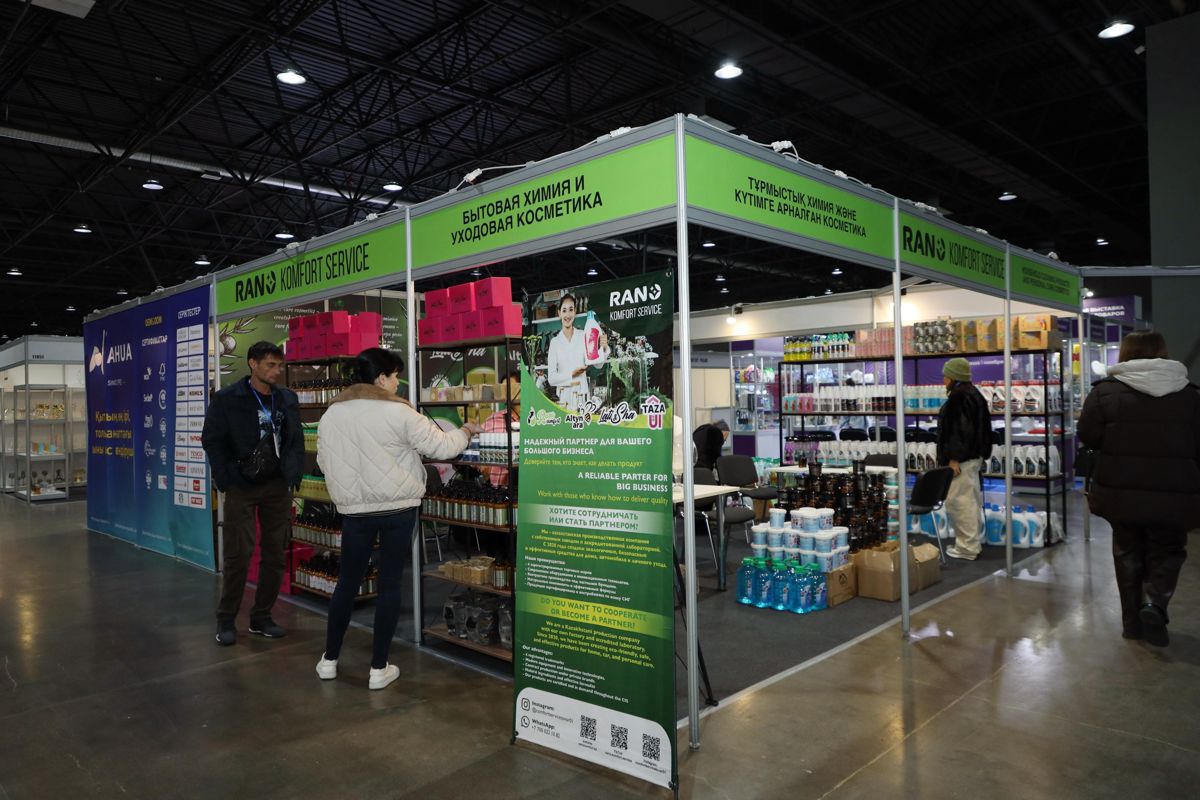 Продукция компании Rano Komfort Service, павильон на выставке