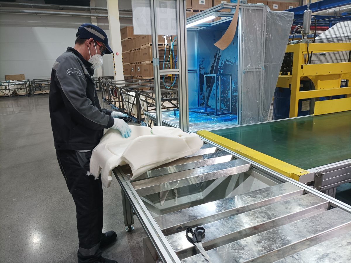 Пенополистирольная пеноформа для сидений