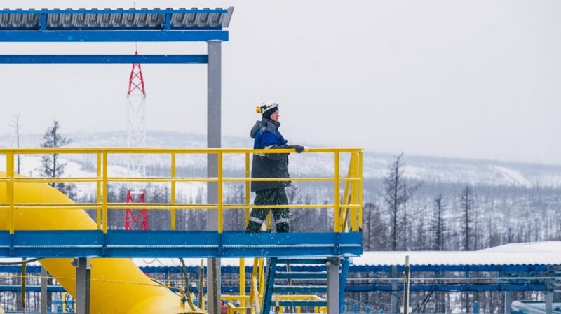 Обложка: "Газпром" в три раза увеличивает поставки природного газа в Казахстан