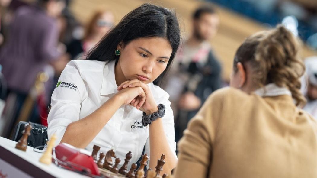 шахматистка Бибисара Асаубаева