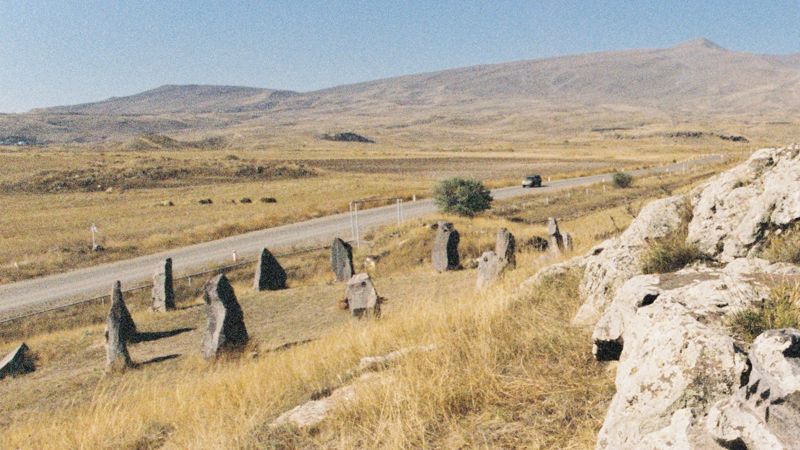 Дорога в степи