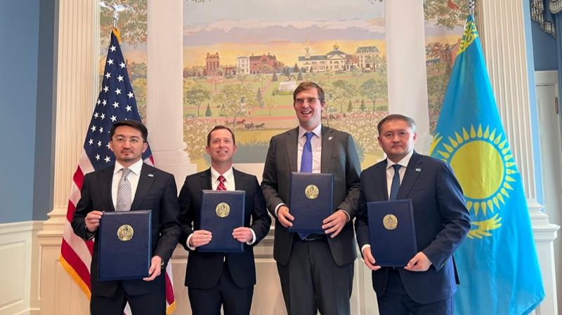 заключение договора между OpenAI, Inc., Freedom Holding Corp. и Bilim Group