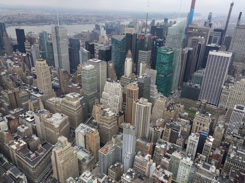 Нью-Йорк, небоскребы, эмиграция