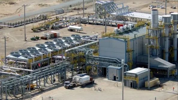 Завод по прокачке сжиженного газа на ТШО