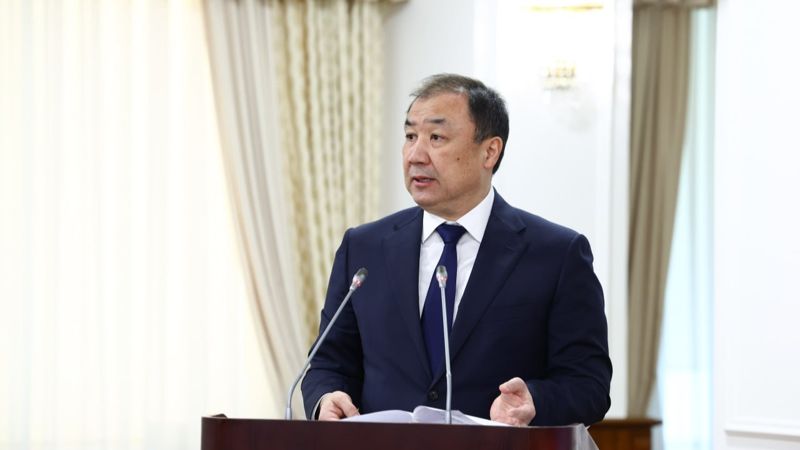 Министр транспорта, Нурлан Сауранбаев, правительство