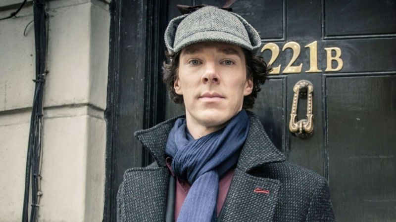Камбербэтч в роли Шерлока Холмса