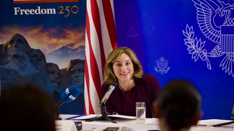 Джули Стаффт, посол США, февраль 2026