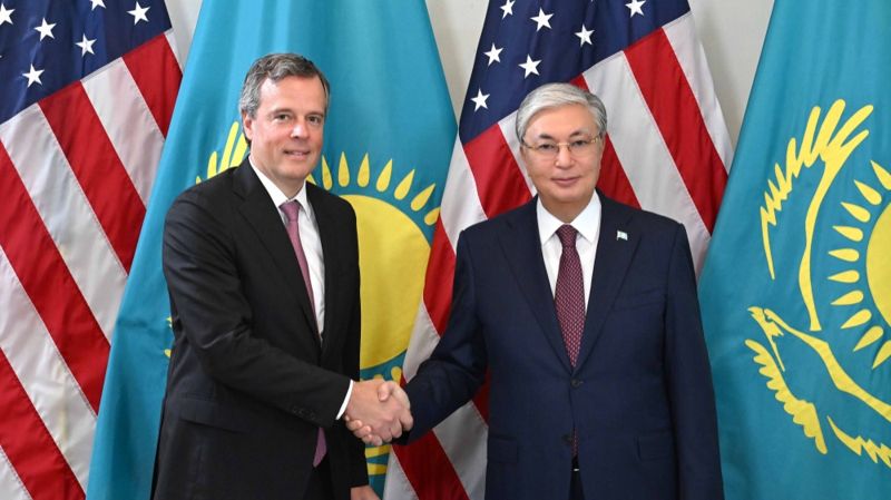 Wabtec, Рафаэль Сантана, Касым-Жомарт Токаев, локомотивы, инвестиции США в Казахстан