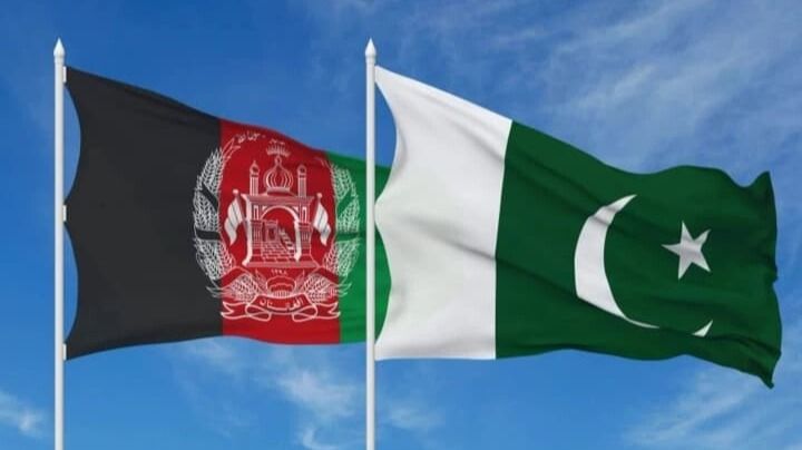 флаги Пакистана и Афганистана