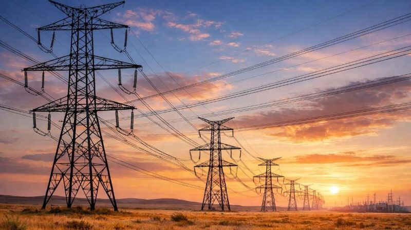 электроэнергия, столбы, электричество