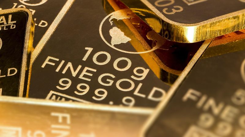 Золото, цена на золото, золотые слитки