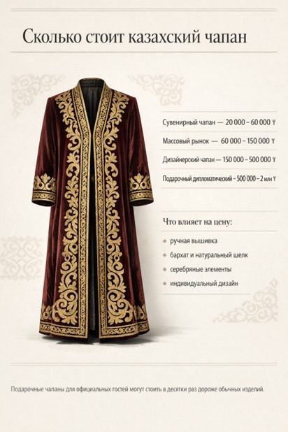 Чапан, национальная одежда