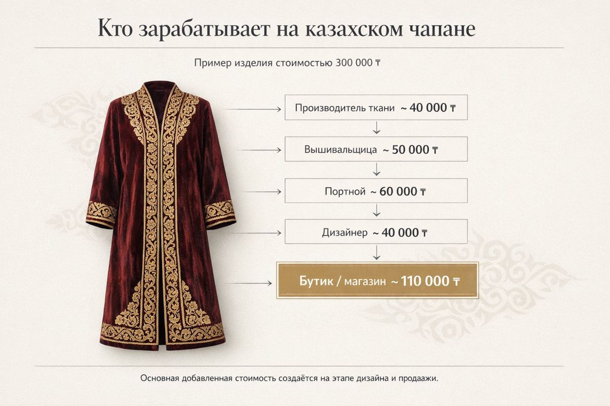 Чапан, национальная одежда
