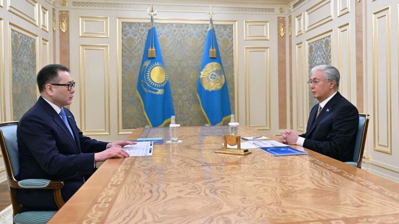 Арман Шаккалиев и Касым-Жомарт Токаев