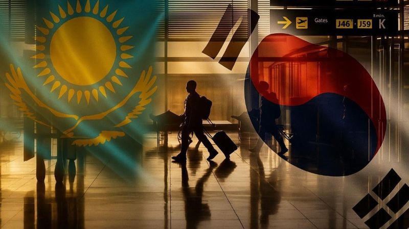 Казахстан и Южная Корея, аэропорт