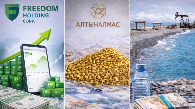 "Алтыналмас", Freedom Holding Corp. 