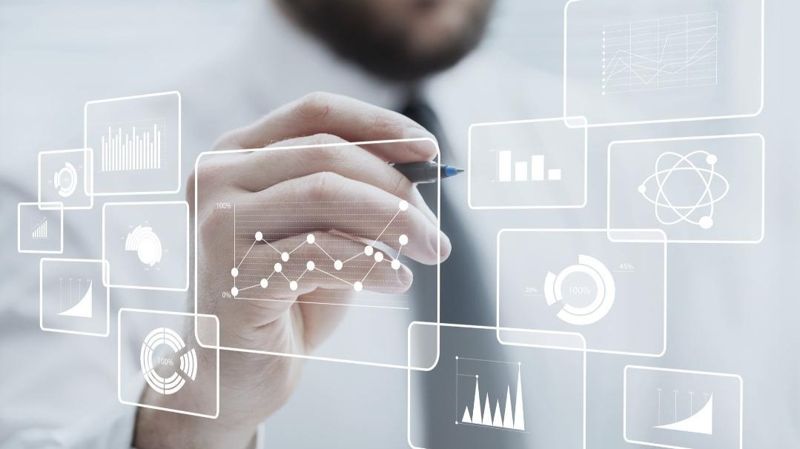 мужчина, бизнес, цифровой формат