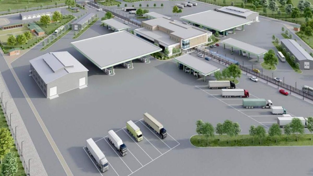 граница, макет