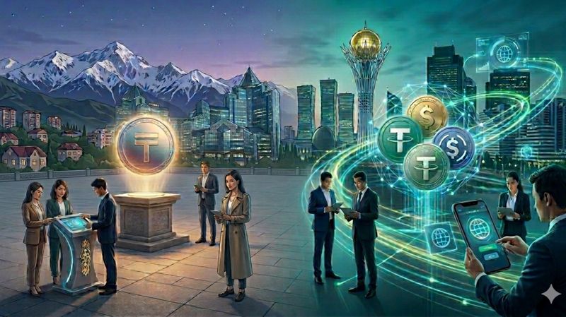 цифровой тенге стейблкоин