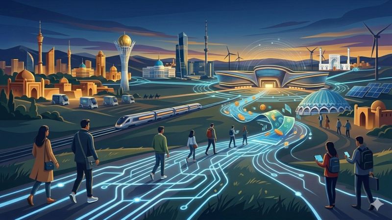 Платежный хаб Центральной Азии цифровизации технологии 