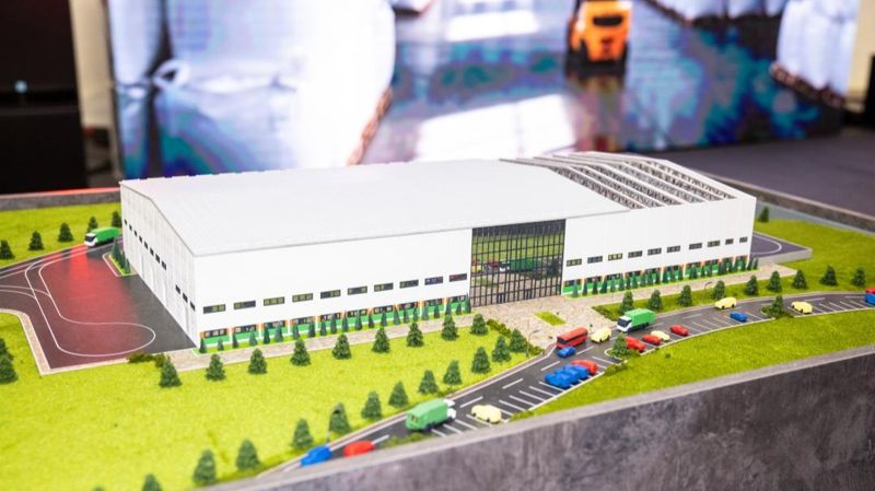 мусороперерабатывающий завод, макет, Алматинская область