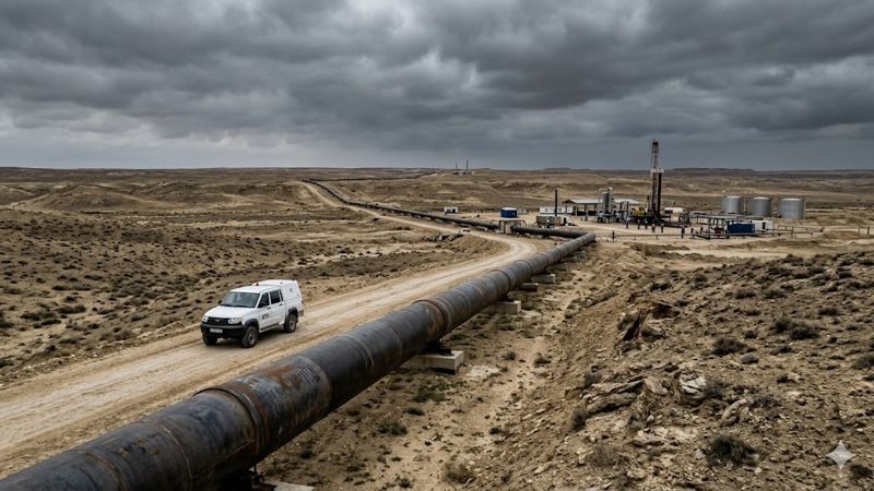 Нефтепровод BP КМГ