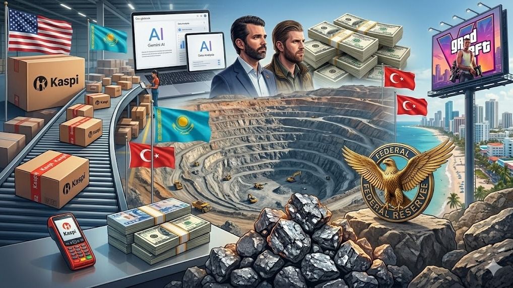 Дайджест недели NBK: Kaspi, вольфрам Трампов и GTA 6