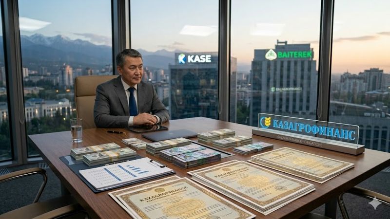 «КазАгроФинанс» KASE облигации