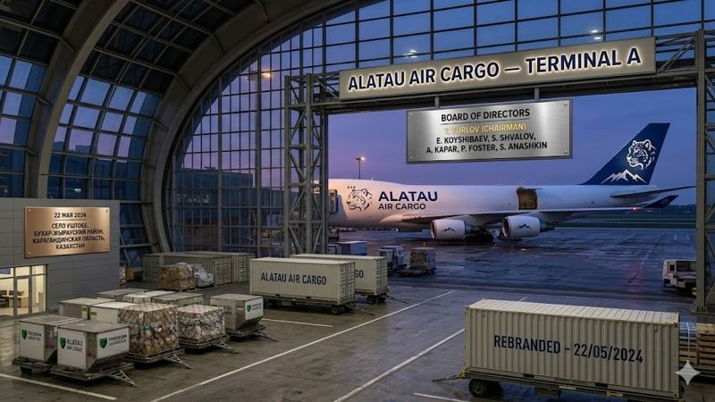 Самолет Alatau Air Cargo 