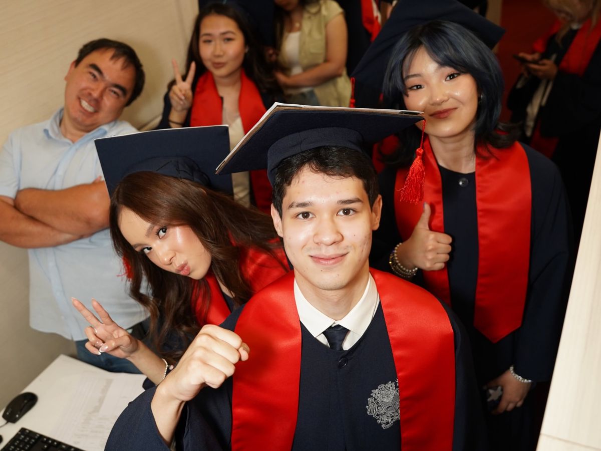 Выпускники Canadian International School Astana