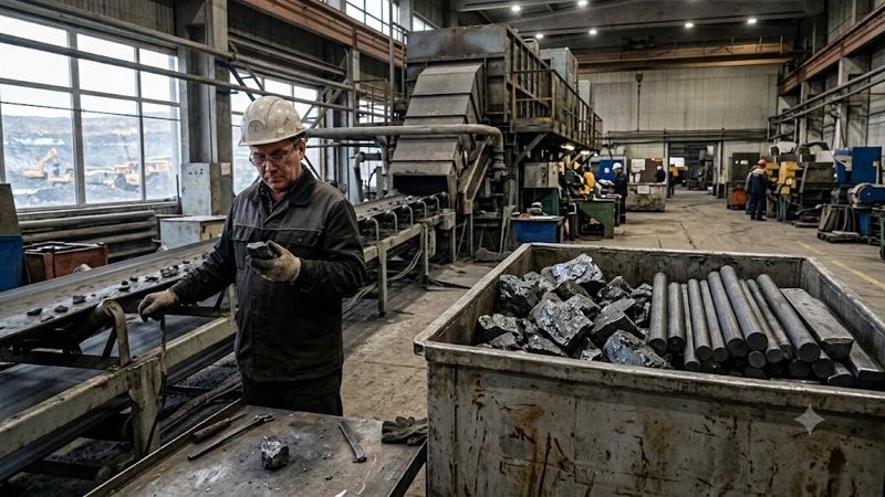 Добыча вольфрама в Казахстане