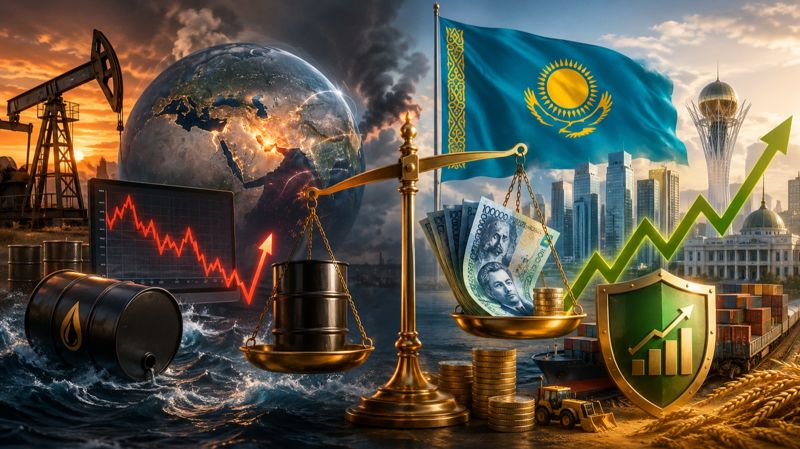 Как тенге связан с ценами на нефть