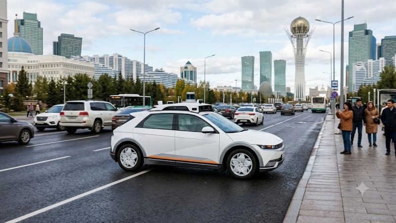В Казахстане будут тестировать беспилотные автомобили на улицах городовна дорогах общего пользования