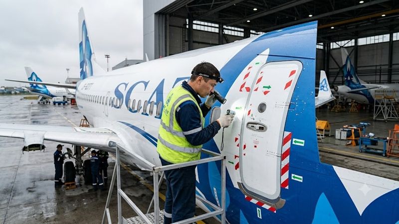 SCAT владеет 14 самолётами модели Boeing 737 Max