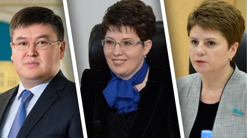 Амирбек Оспанбеков, Наталья Годунова, Ольга Перепечина