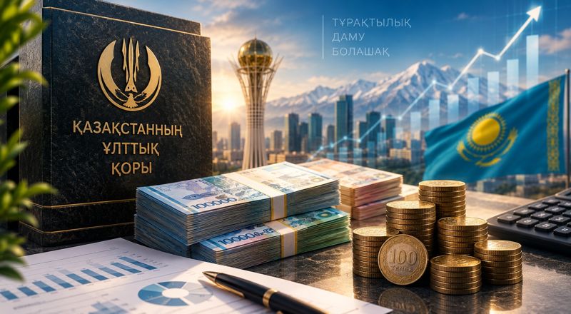 Обложка: Активы Нацфонда выросли более чем на 100 млрд тенге за месяц