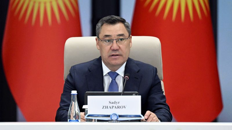 Садыр Жапаров, президент Кыргызстана