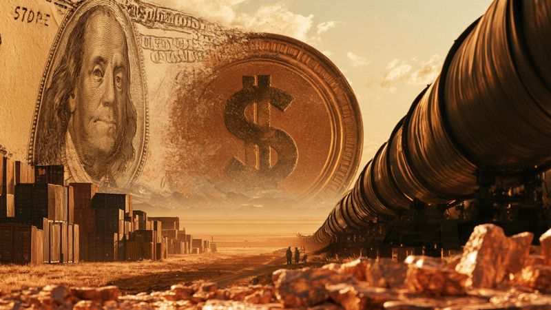нефть, тенге
