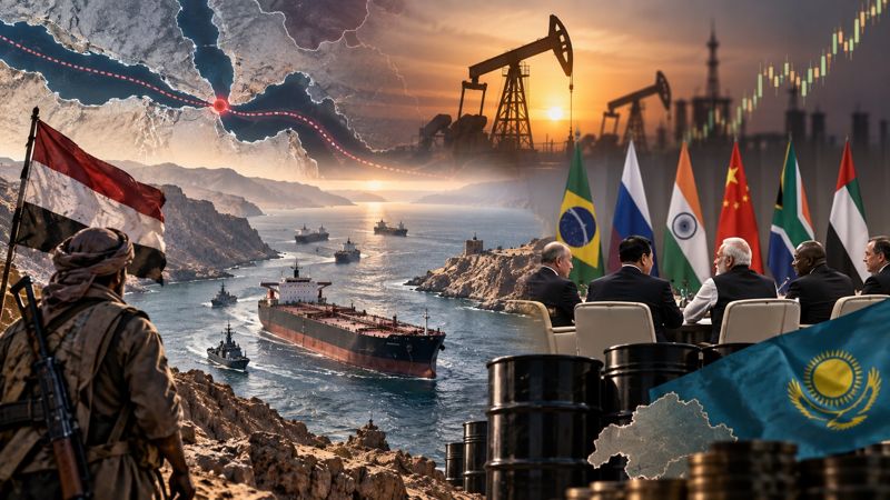 Обложка: Наступление хуситов и саммит БРИКС: что будет с нефтью?