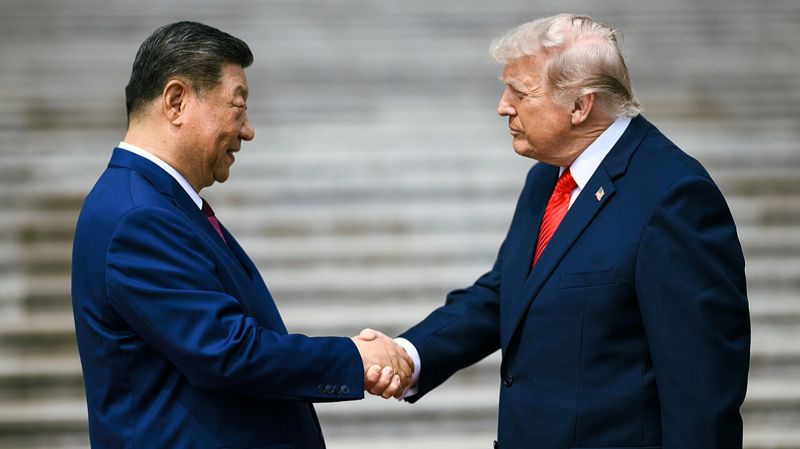 Си Цзиньпин, Дональд Трамп, США, Китай, переговоры
