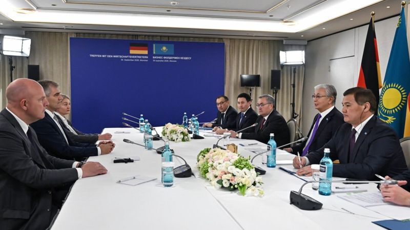 Токаев, инвестиции, Германия, Siemens
