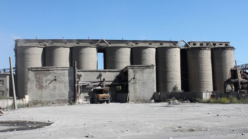 Цементный завод в Казахстане