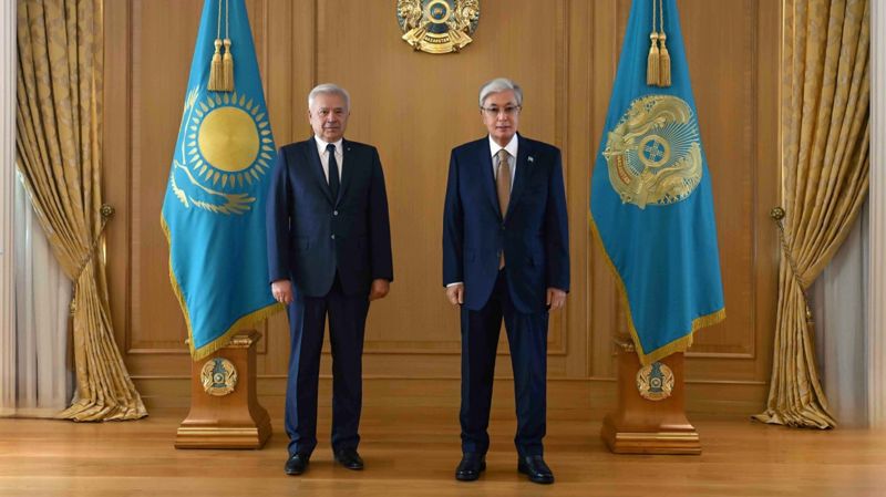 Касым-Жомарт Токаев, Вагит Алекперов, Акорда, Лукойл