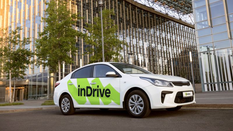 inDrive, такси, пассажирские перевозки